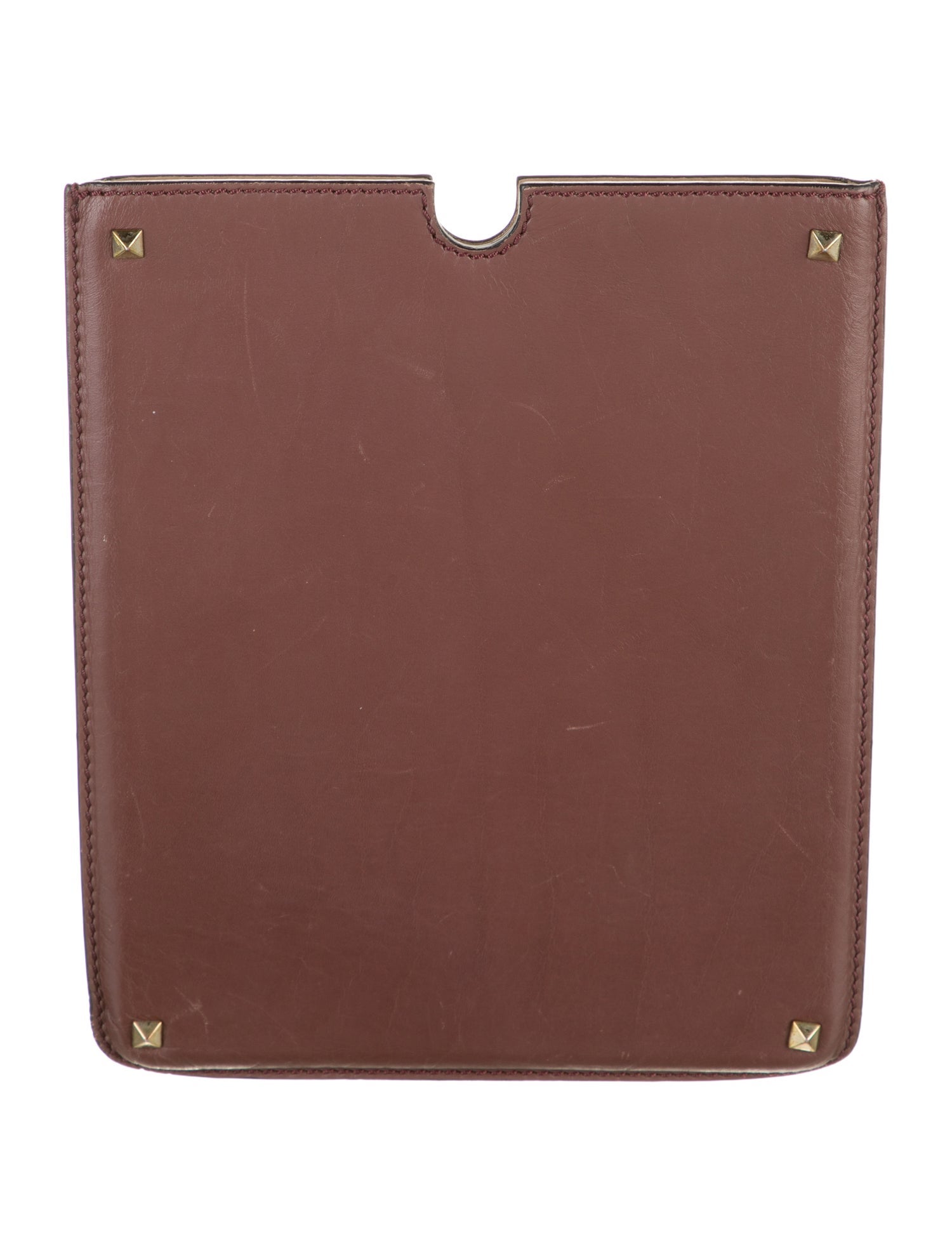 Valentino Brown Leather Case Cover