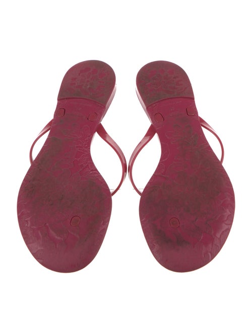 Valentino Rubber Floral Print Slides