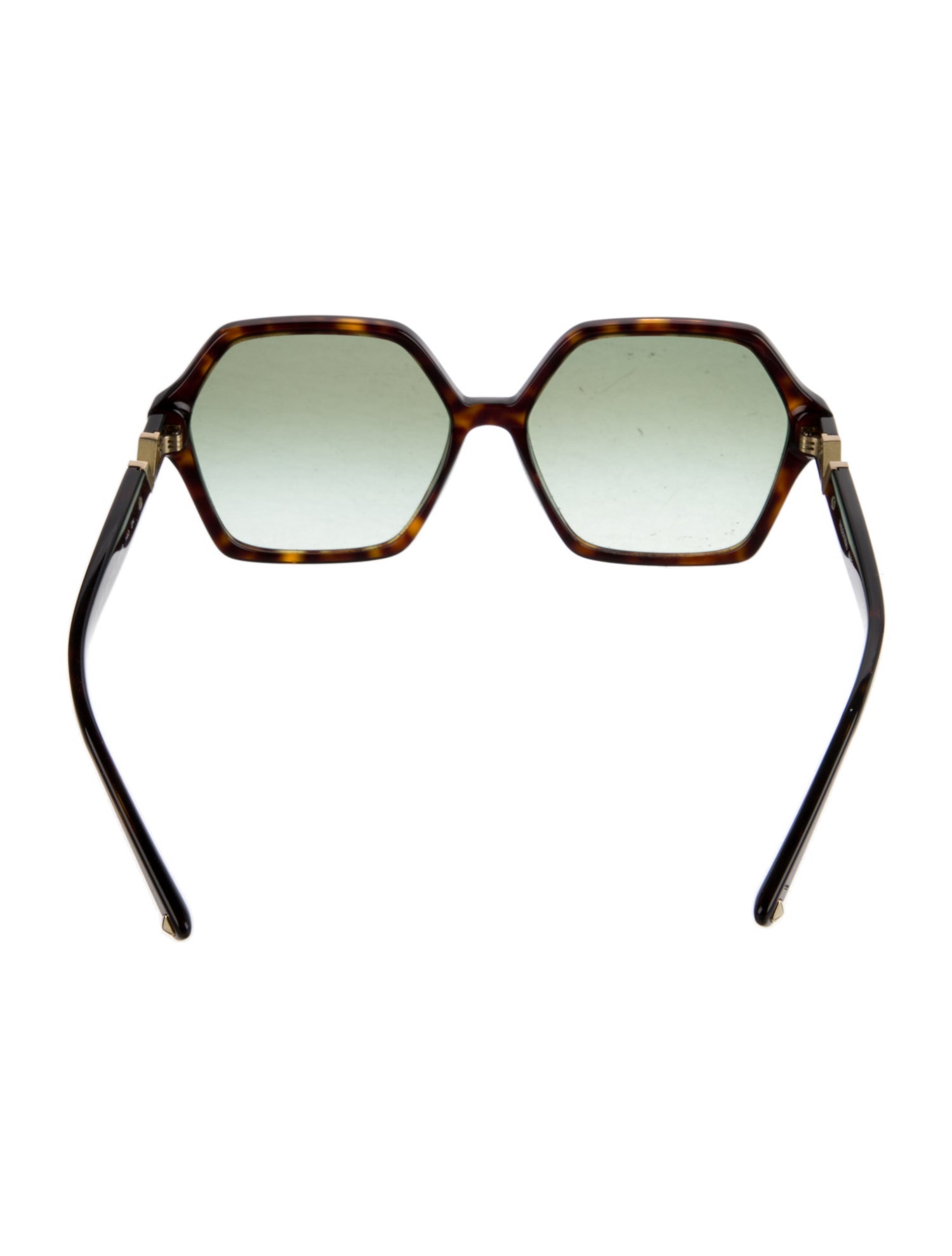 Valentino Square Gradient Sunglasses