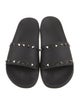 Valentino Rockstud Accents Rubber Slides