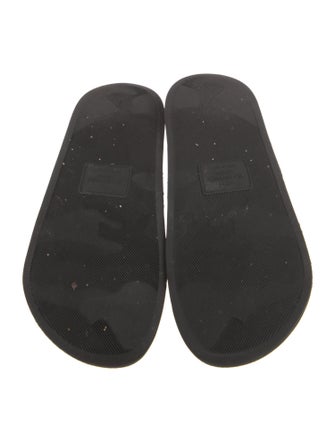 Valentino Rockstud Accents Rubber Slides