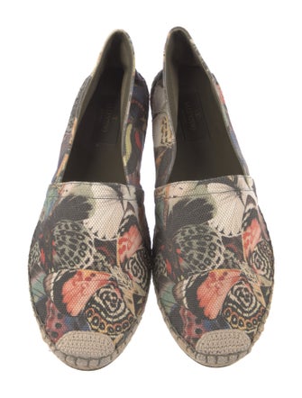 Valentino Canvas Printed Espadrilles