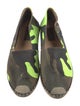 Valentino Canvas Camouflage Print Espadrilles