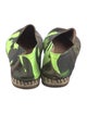 Valentino Canvas Camouflage Print Espadrilles
