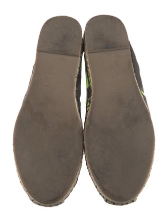 Valentino Canvas Camouflage Print Espadrilles