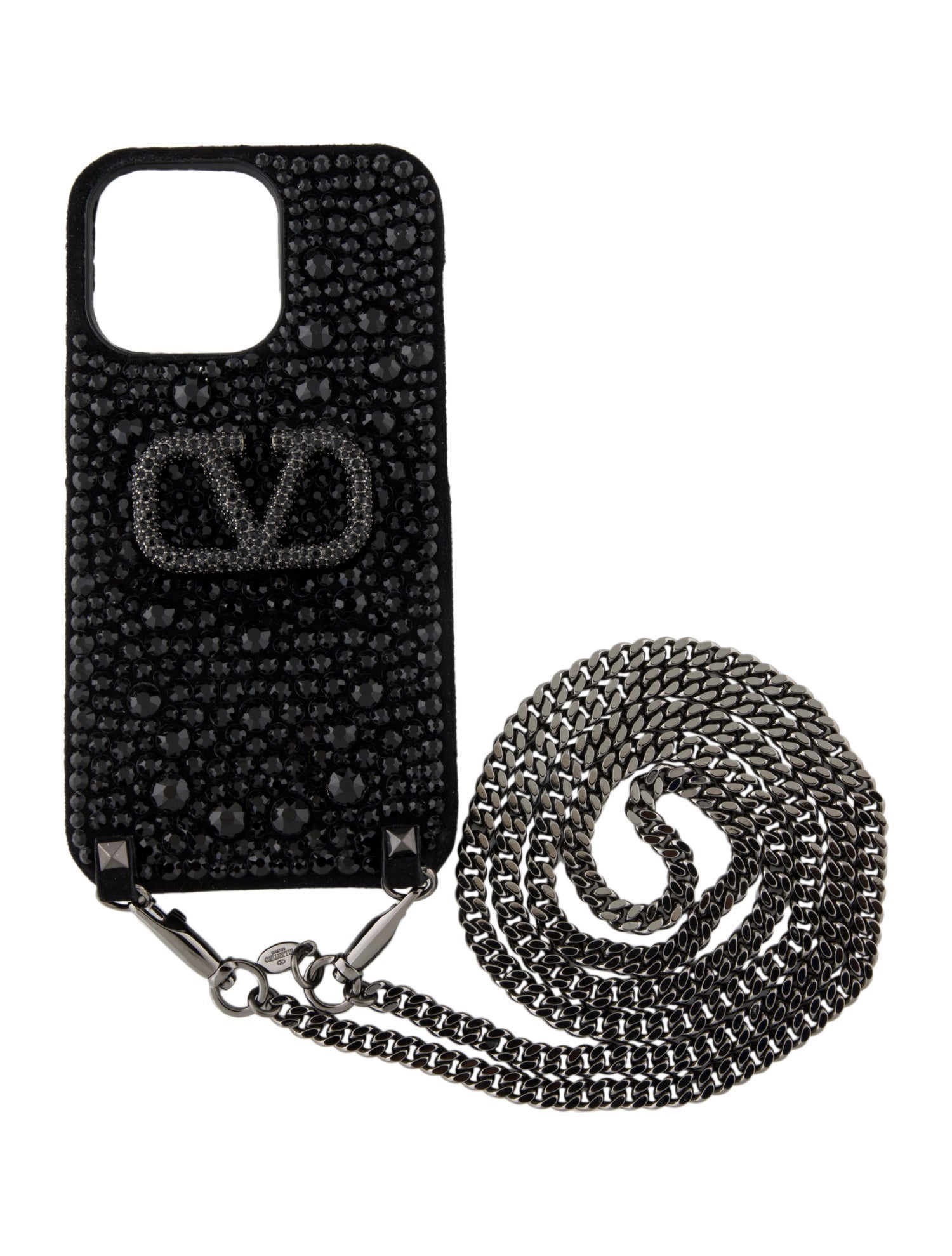 Valentino Strass Chain Link iPhone 12 Pro Case