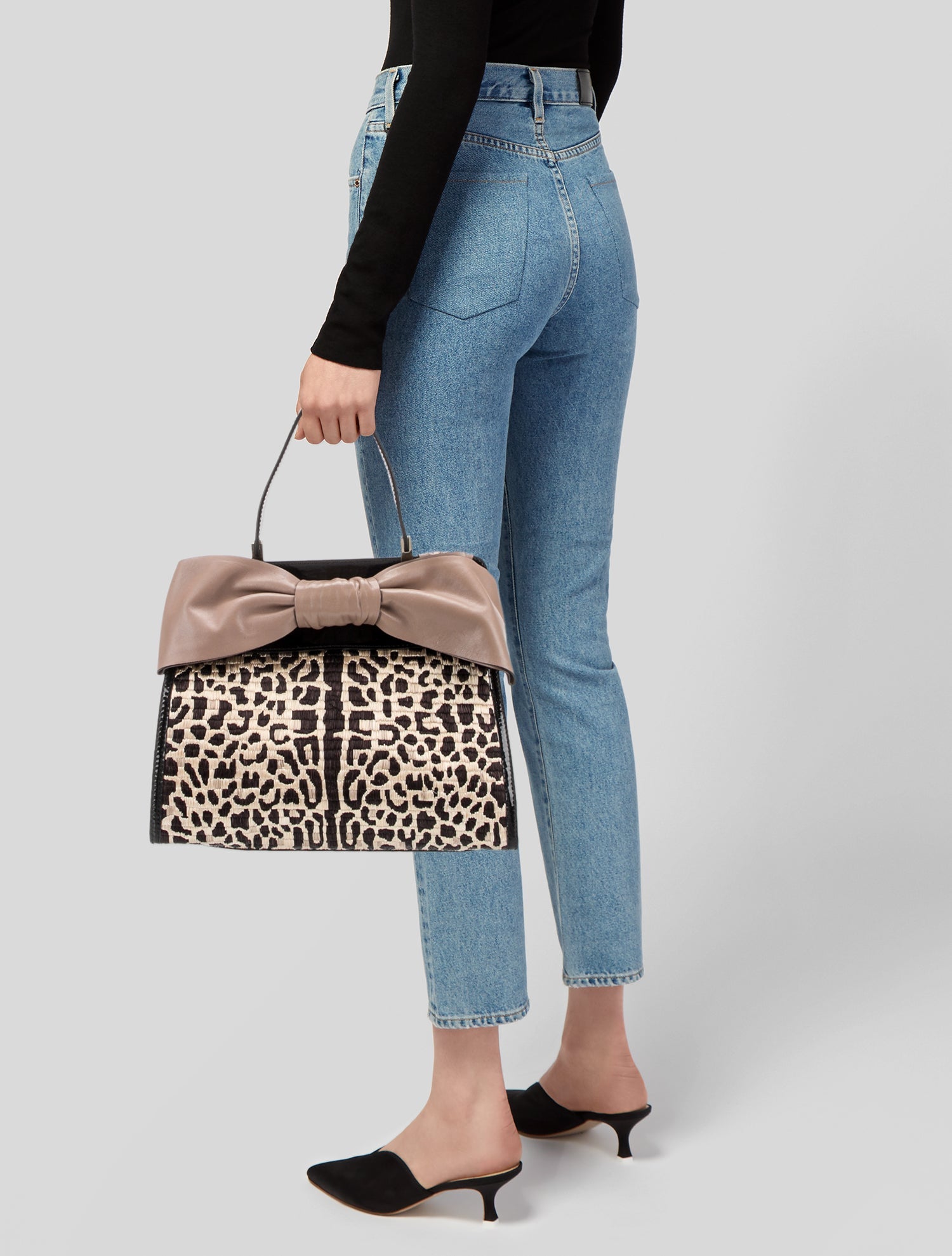Valentino Patent Leather Top Handle Bag Medium