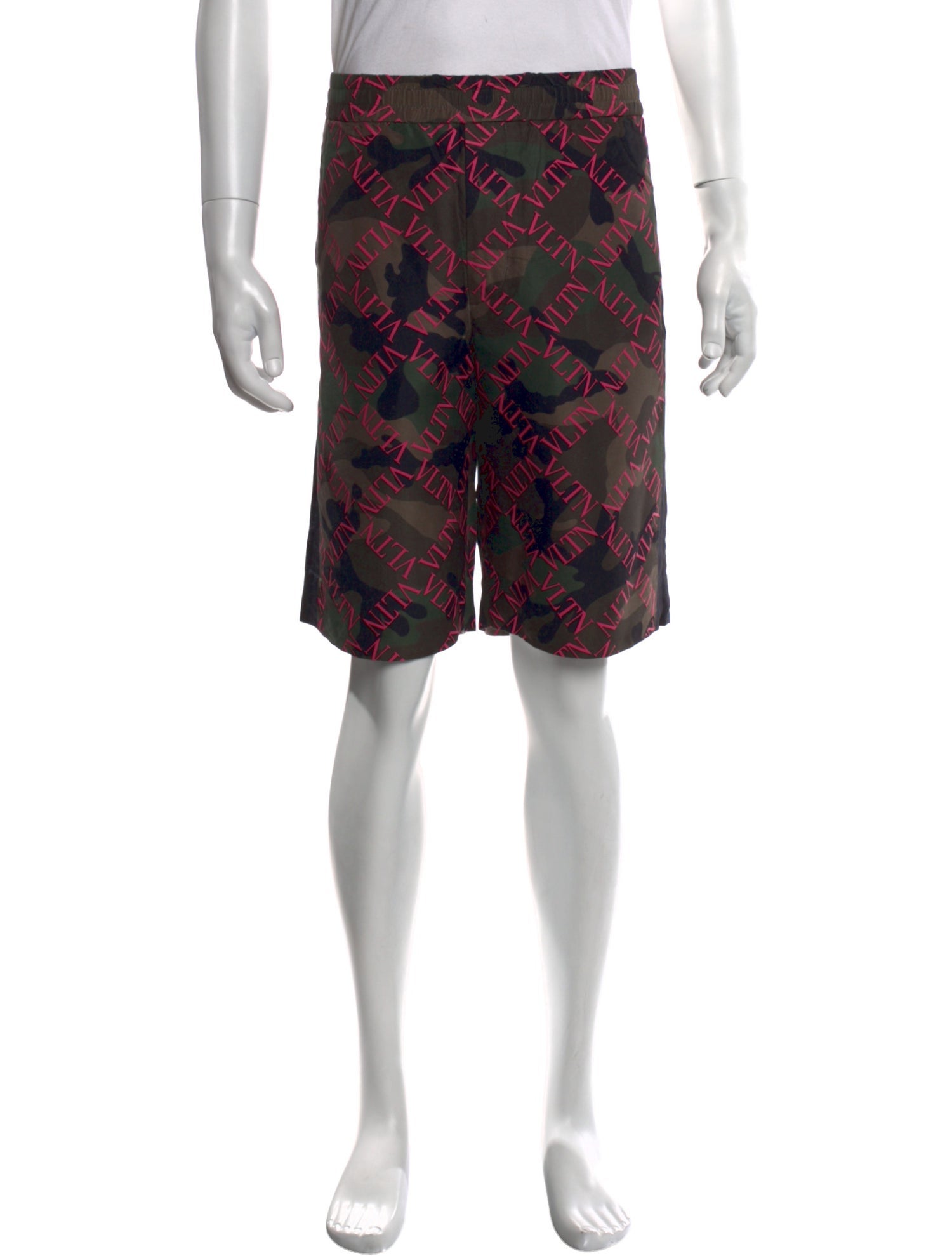 Valentino Silk Jogger Shorts