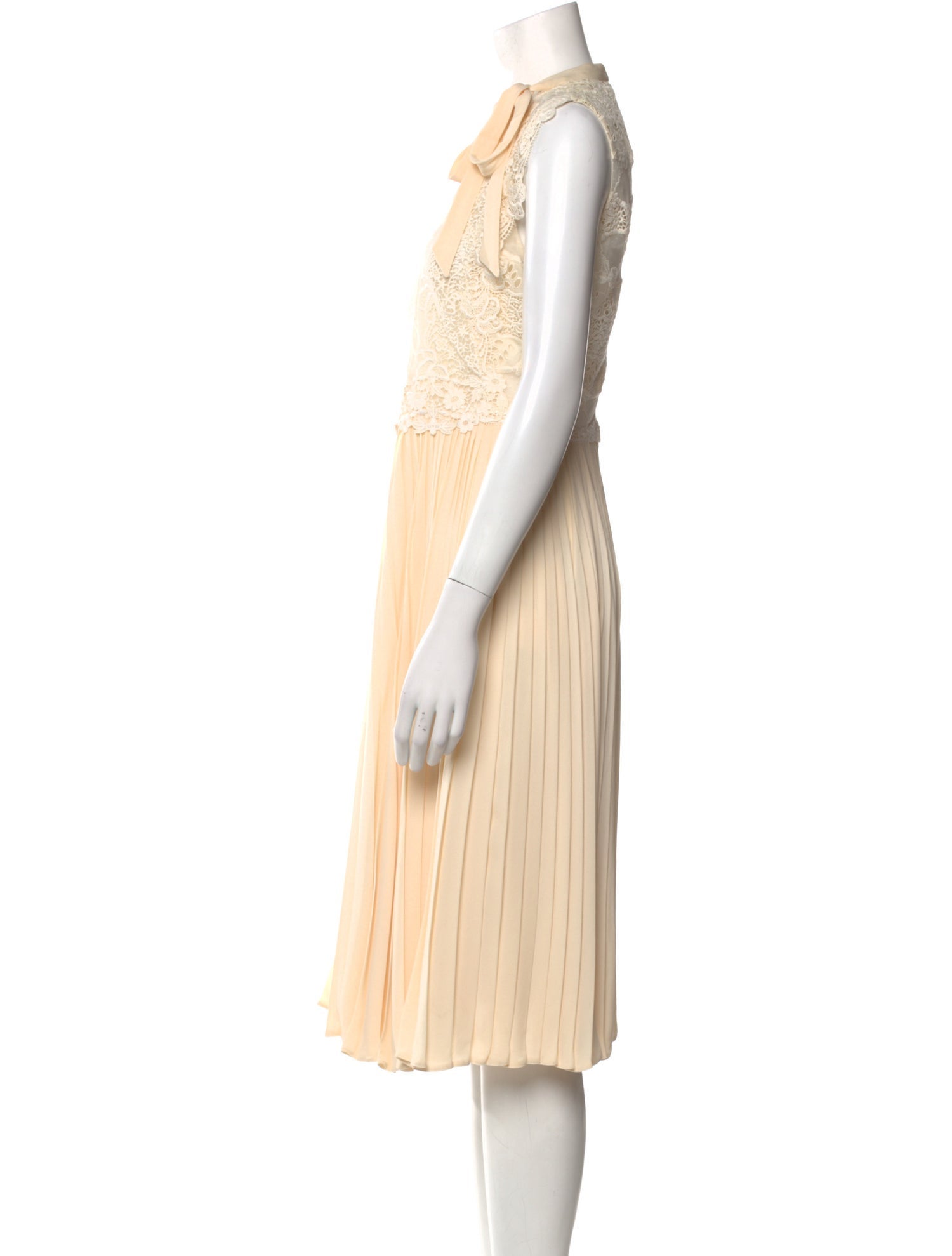 Valentino Crew Neck Midi Length Dress w/ Tags