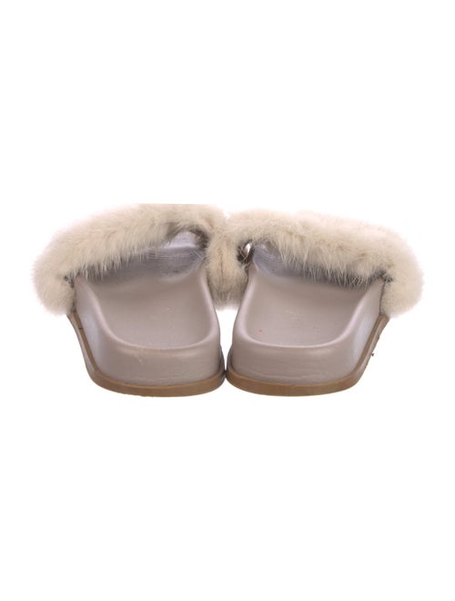 Valentino Rockstud Accents Leather Slides