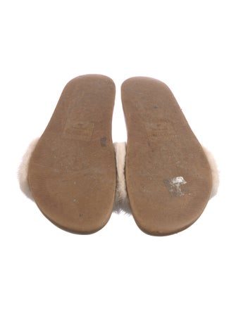 Valentino Rockstud Accents Leather Slides