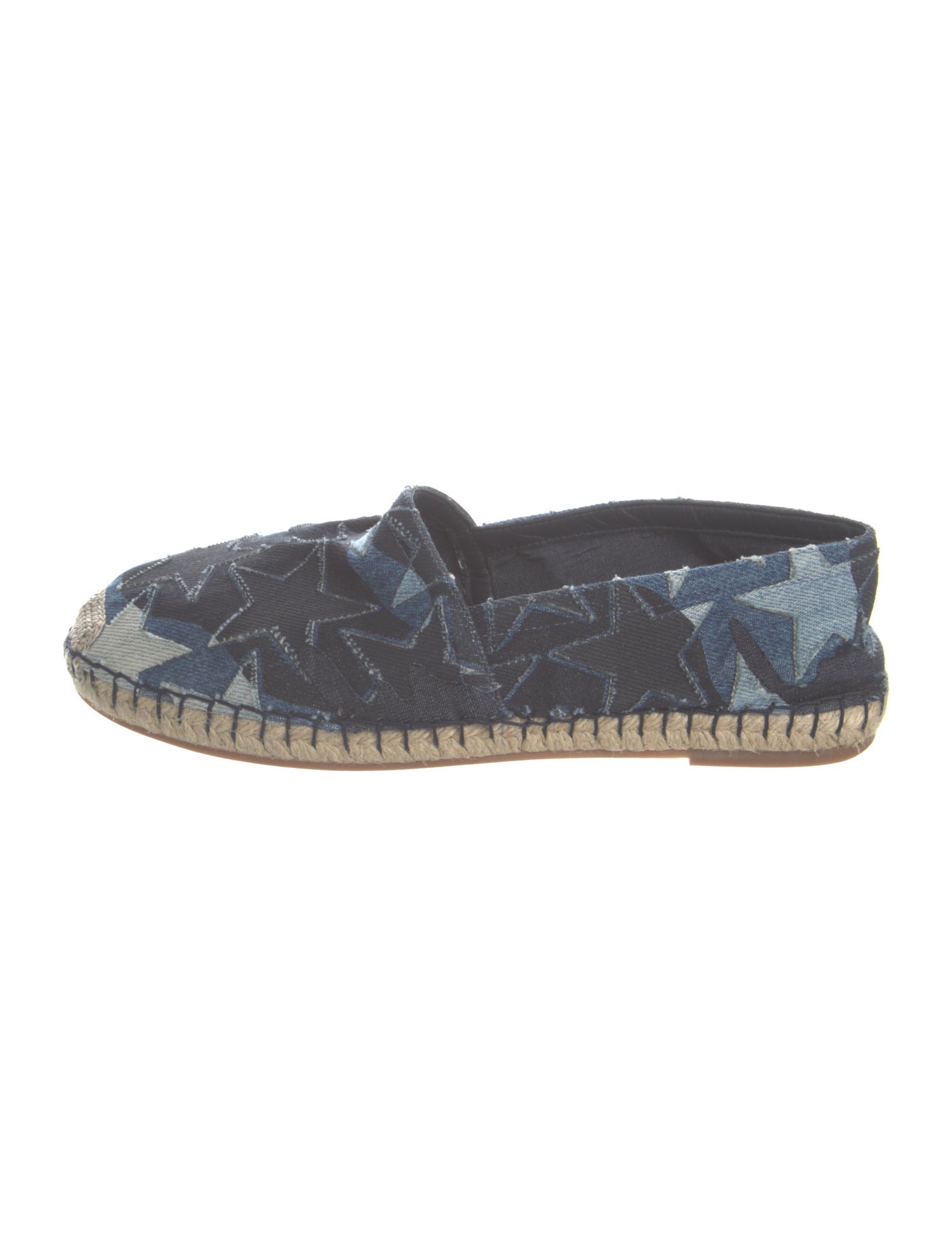 Valentino Denim Printed Espadrilles