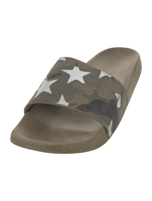 Valentino Rubber Printed Slides