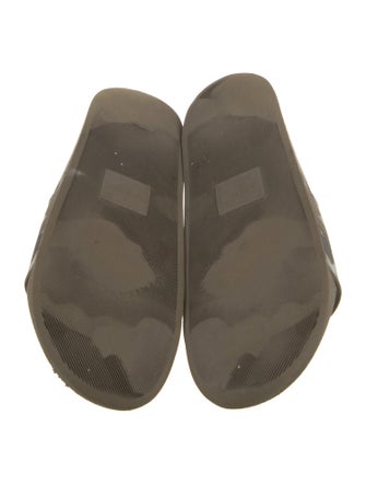 Valentino Rubber Printed Slides