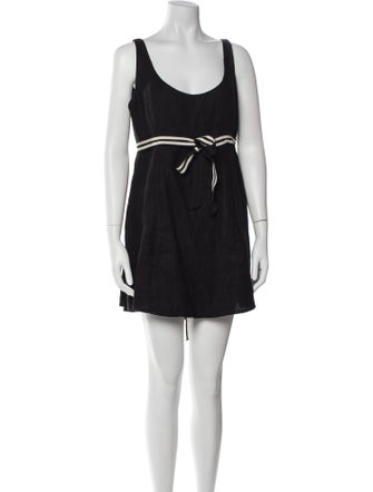 Valentino Linen Mini Dress