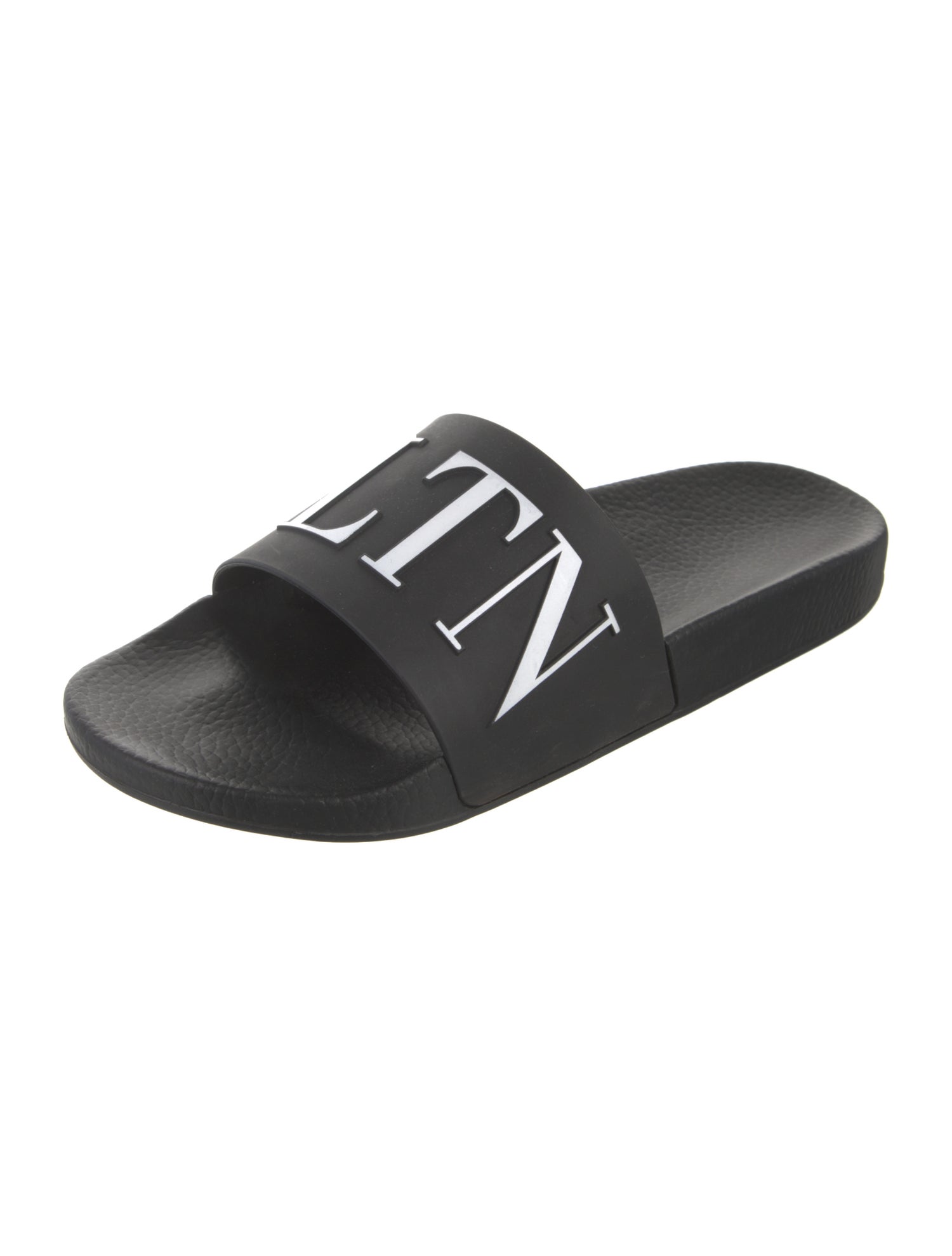 Valentino Rubber Graphic Print Slides