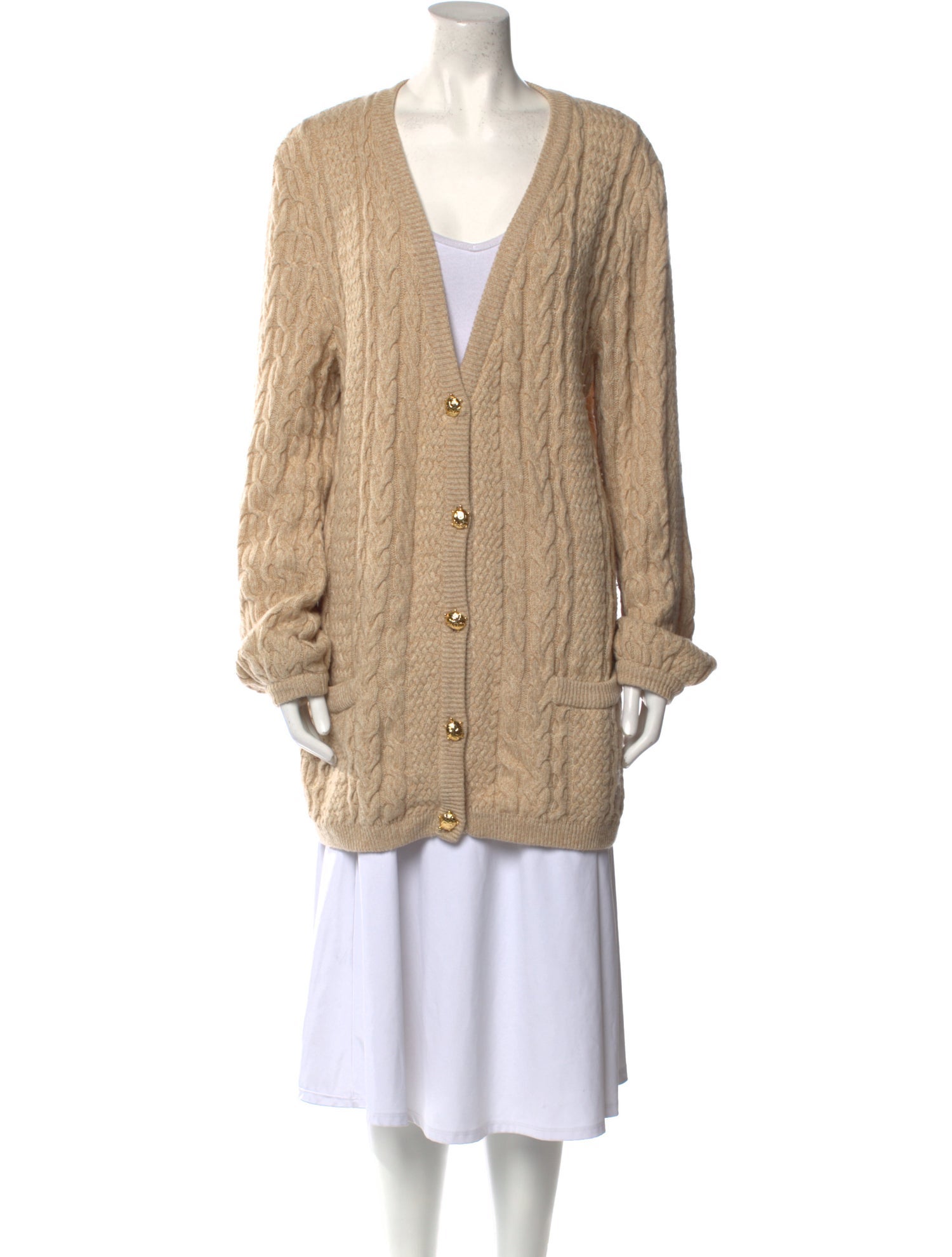 Valentino Vintage V-Neck Sweater