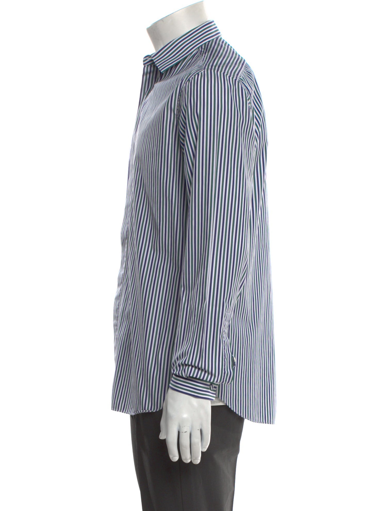 Valentino Striped Long Sleeve Shirt