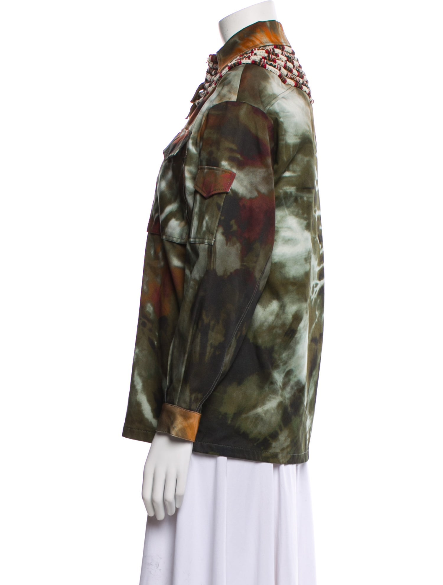 Valentino Printed Faux Fur Jacket w/ Tags