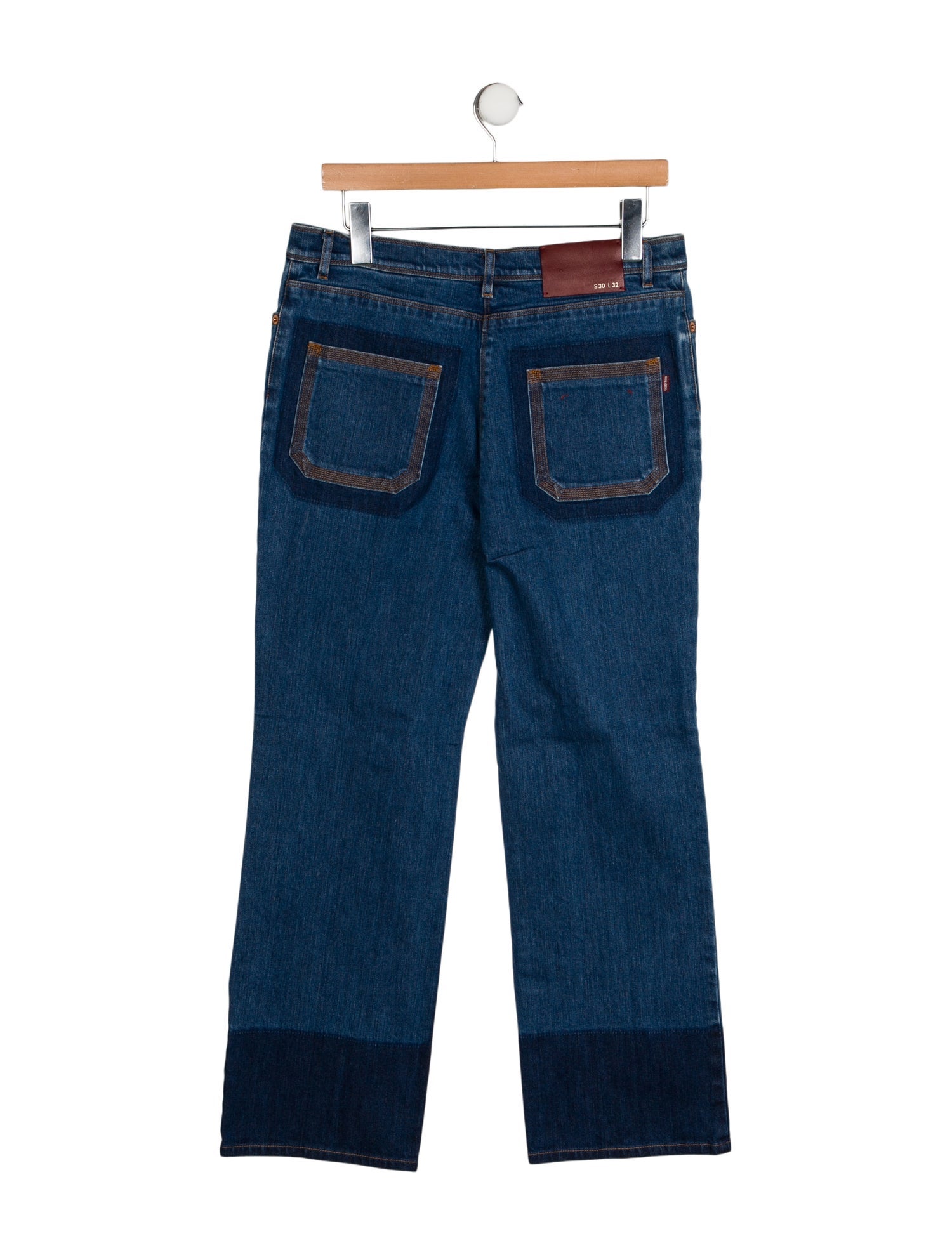 Valentino High-Rise Wide Leg Jeans