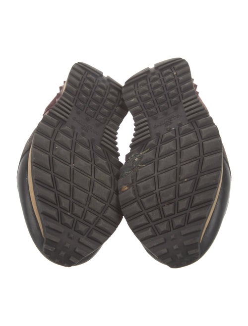 Valentino Rockstud Accents Printed Sneakers