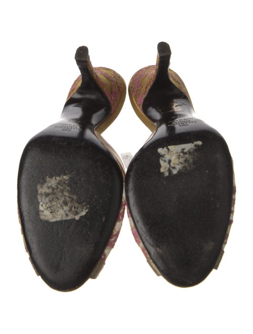 Valentino Lace Lace Pattern Mules