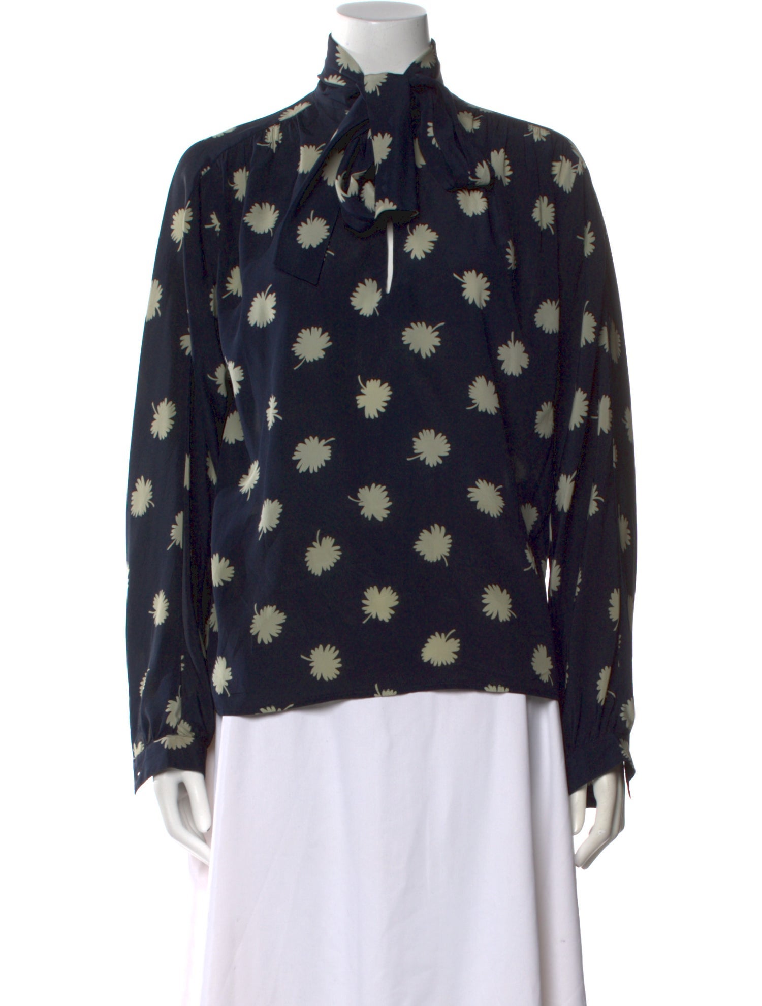 Valentino Silk Printed Blouse