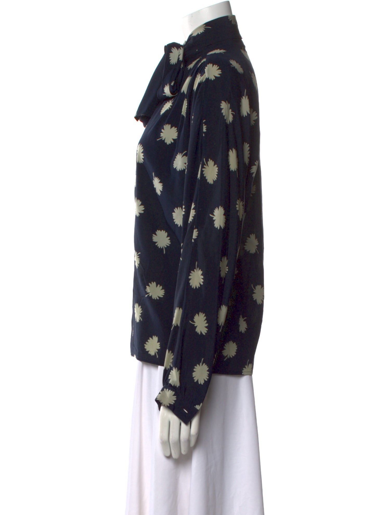 Valentino Silk Printed Blouse