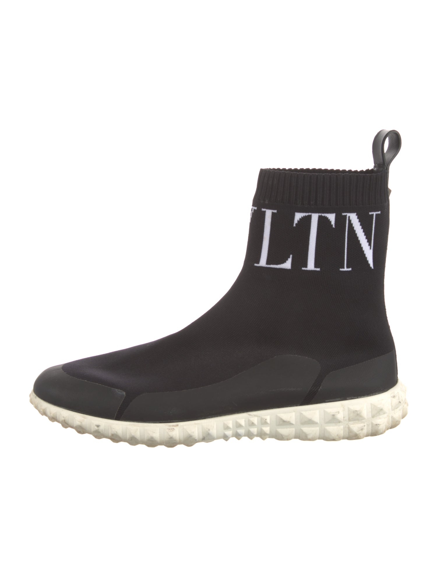 Valentino Rockstud Accents Studded Accents Sock Sneakers