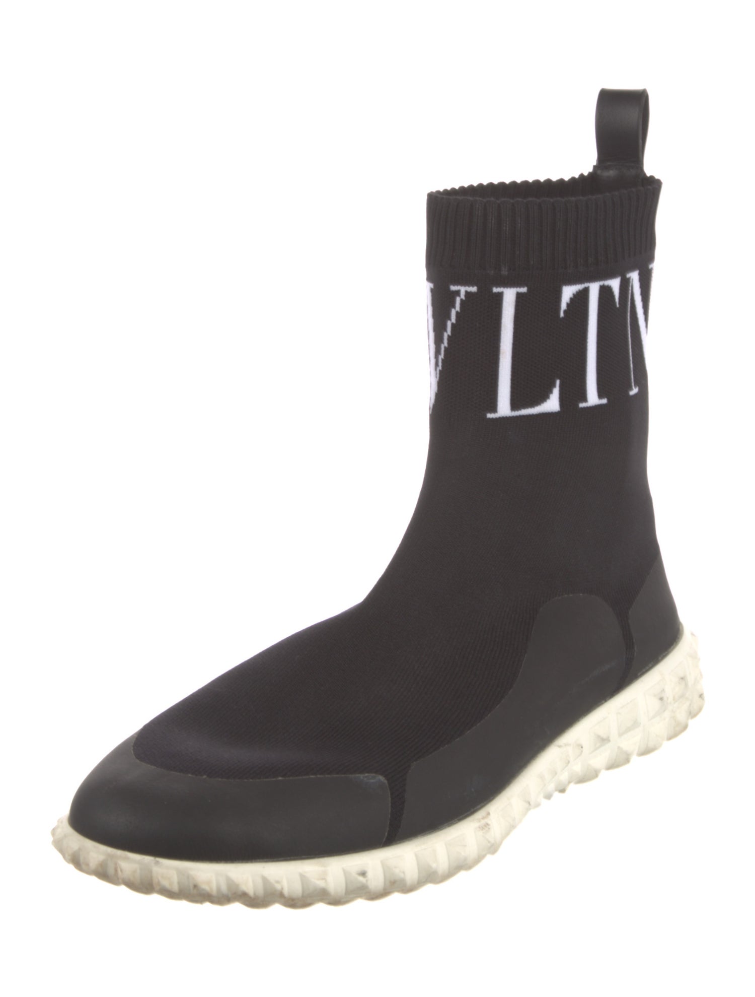 Valentino Rockstud Accents Studded Accents Sock Sneakers