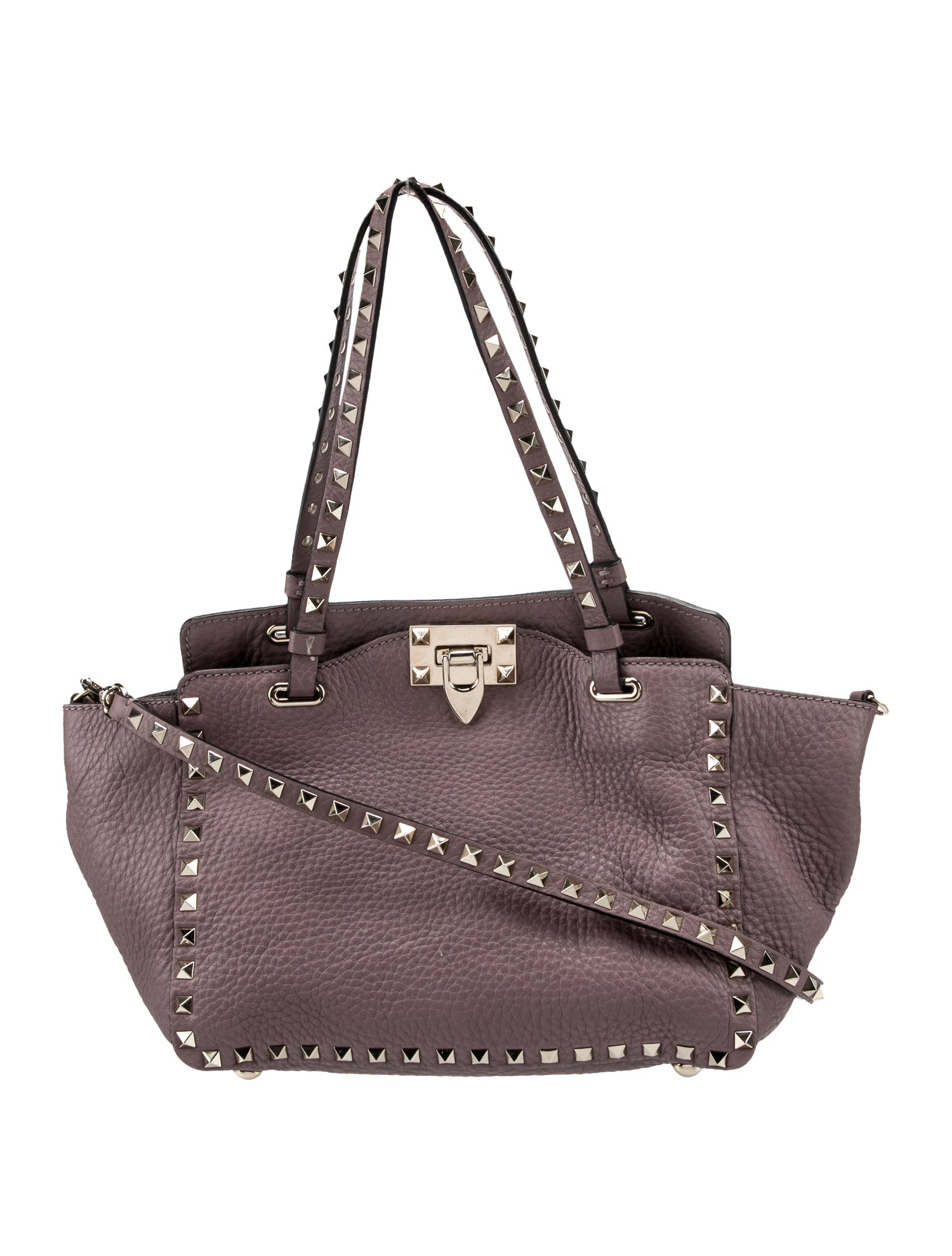 Valentino Rockstud Top Handle Bag