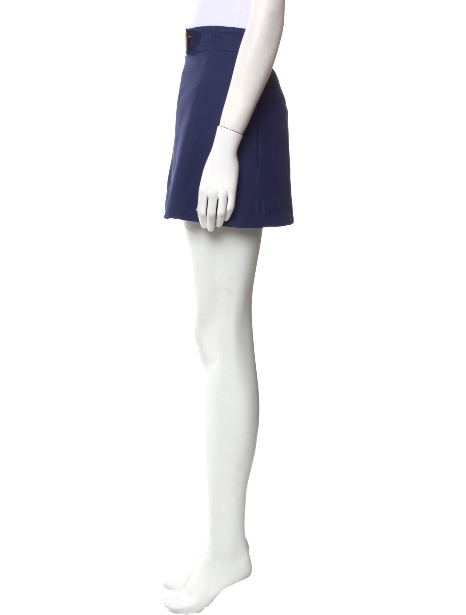 Valentino Virgin Wool Mini Skirt