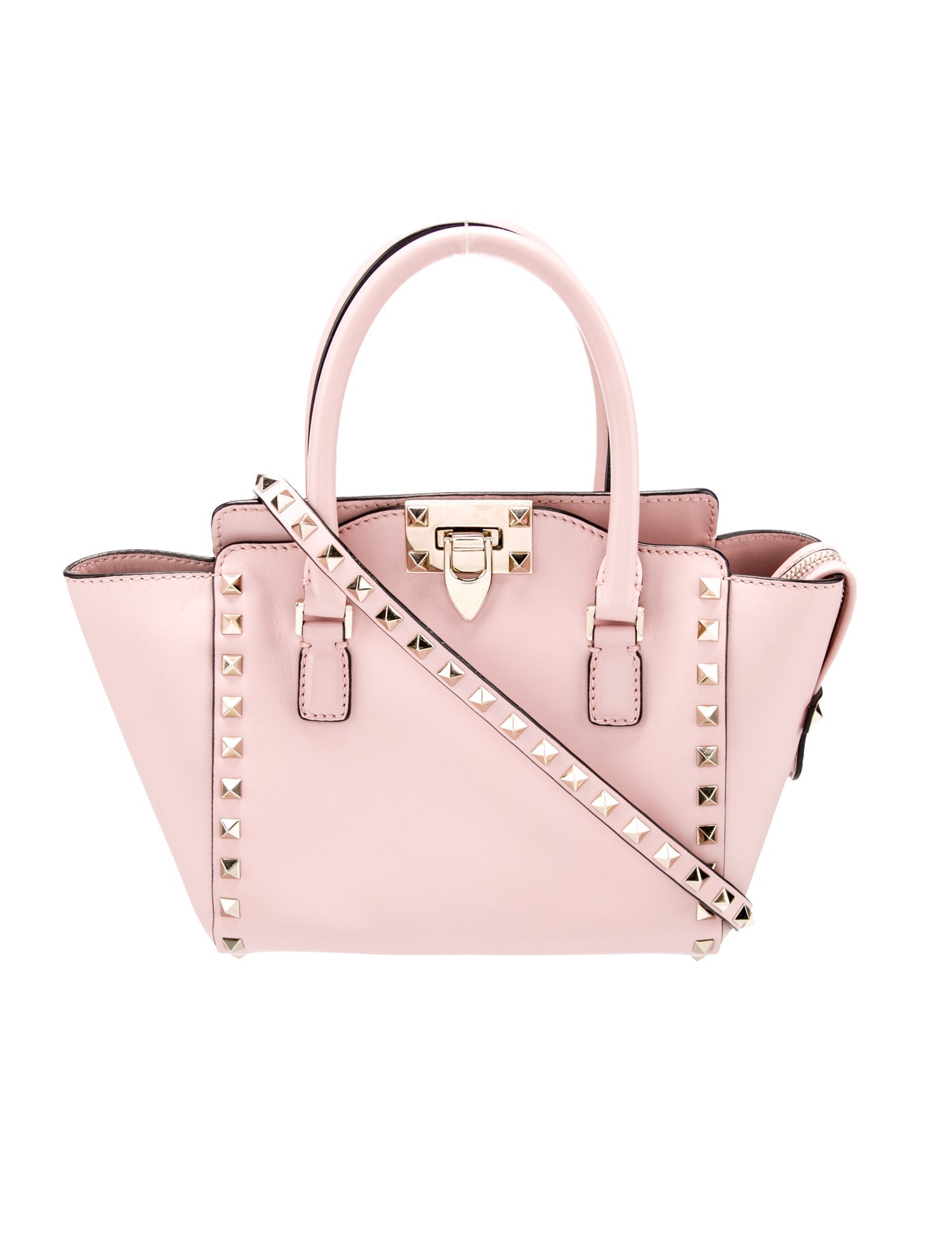Valentino Rockstud Top Handle Bag