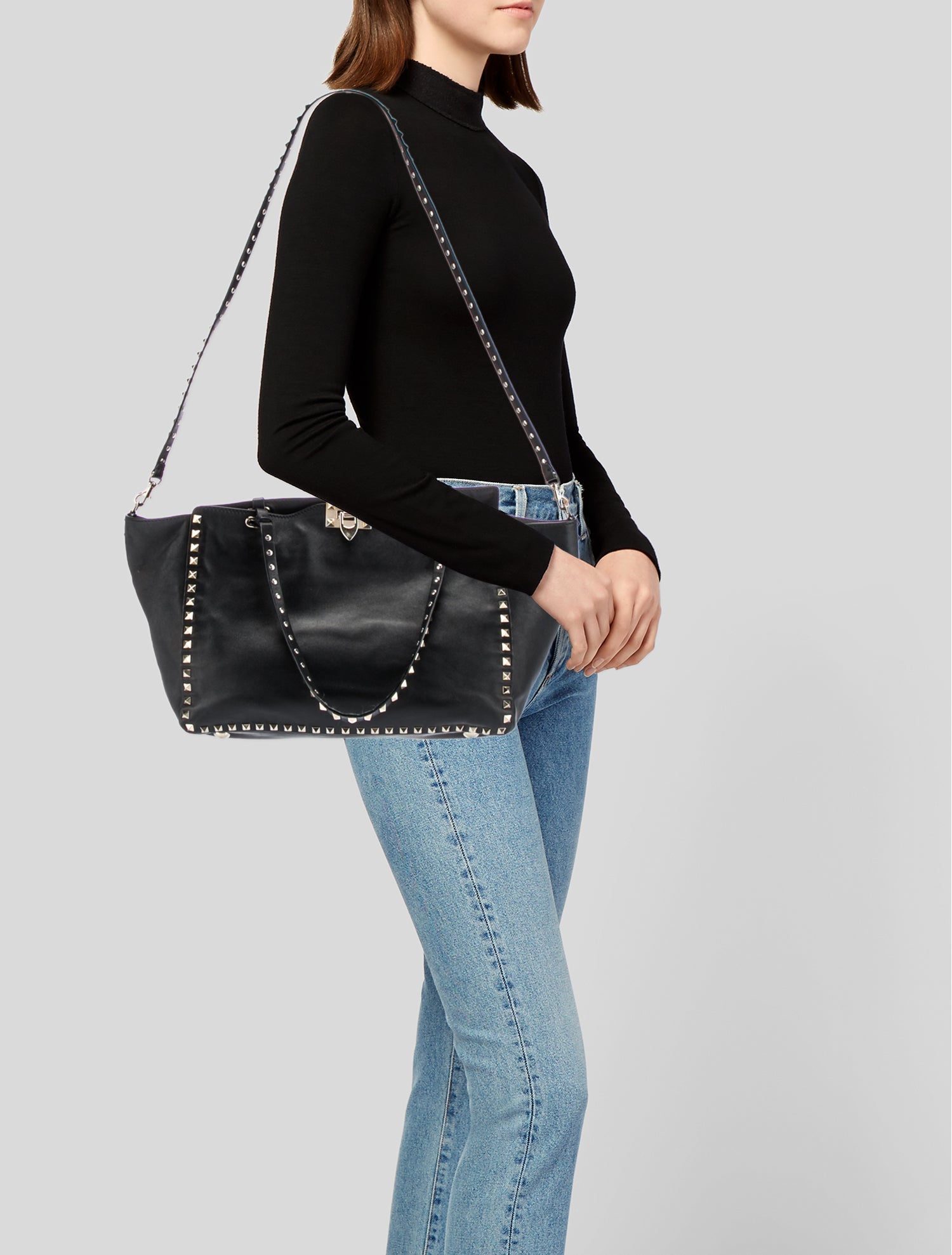 Valentino Rockstud Tote