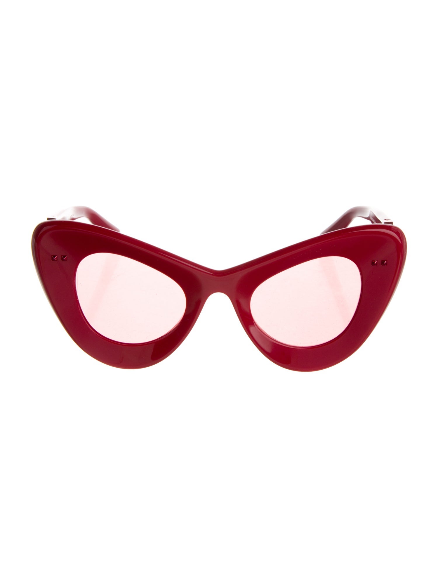 Valentino Rockstud Accents Cat-Eye Sunglasses