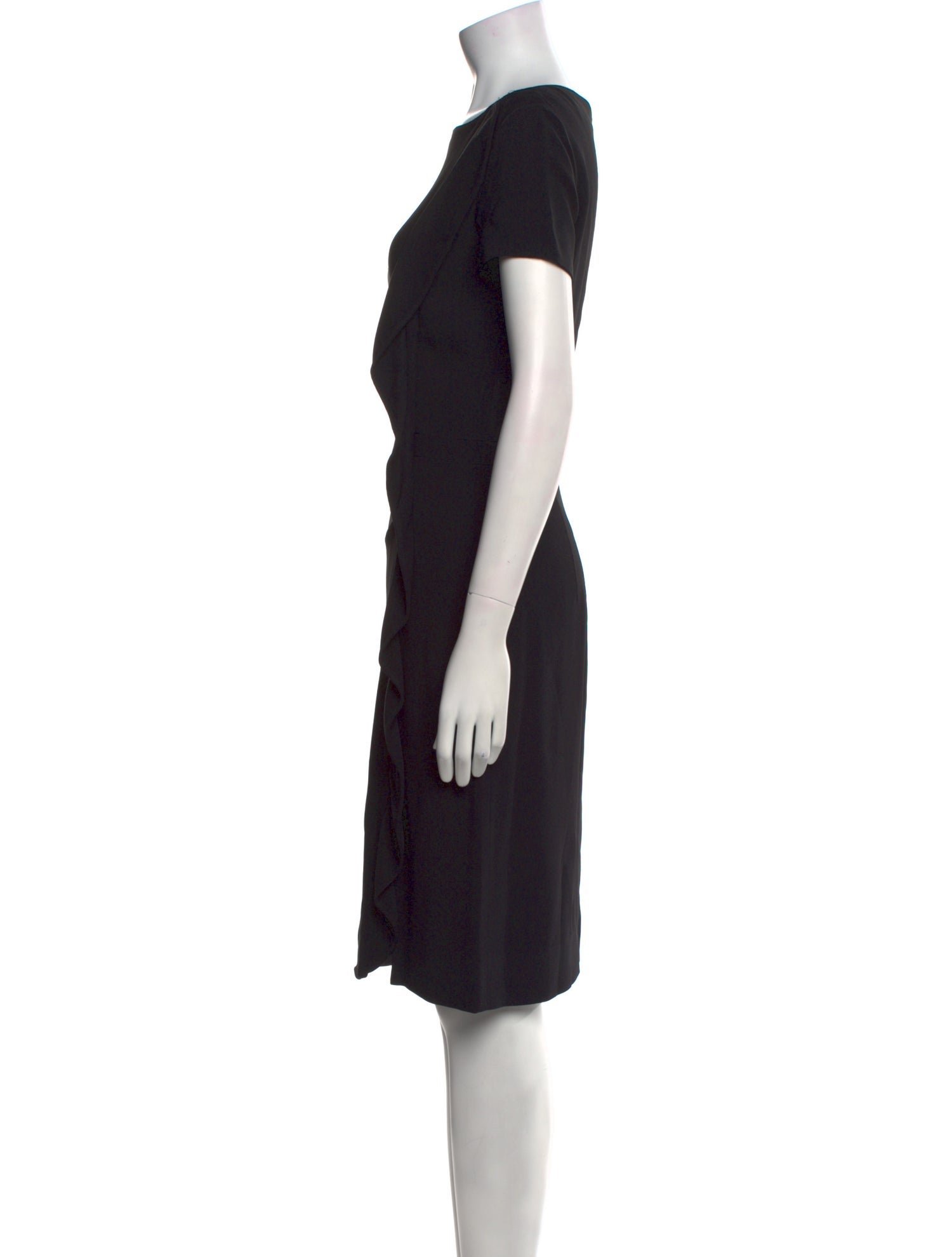 Valentino Bateau Neckline Knee-Length Dress