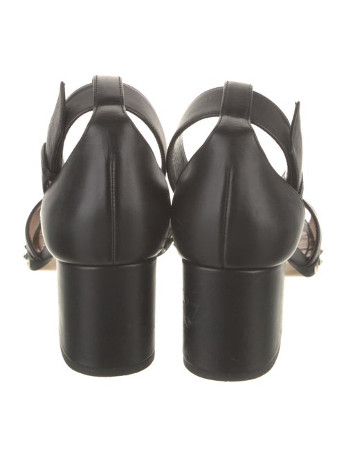 Valentino Rockstud Accents Leather Sandals