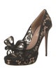 Valentino Lace Lace Pattern Pumps