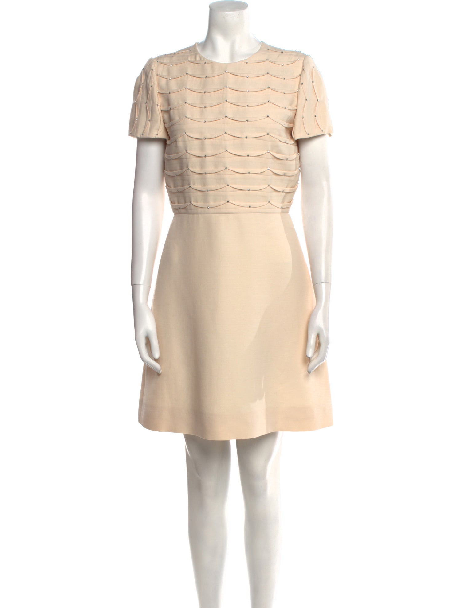 Valentino Virgin Wool Mini Dress