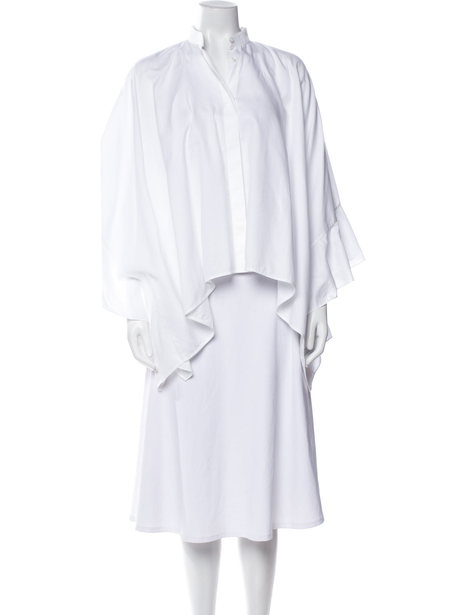 Valentino Mock Neck Long Sleeve Tunic