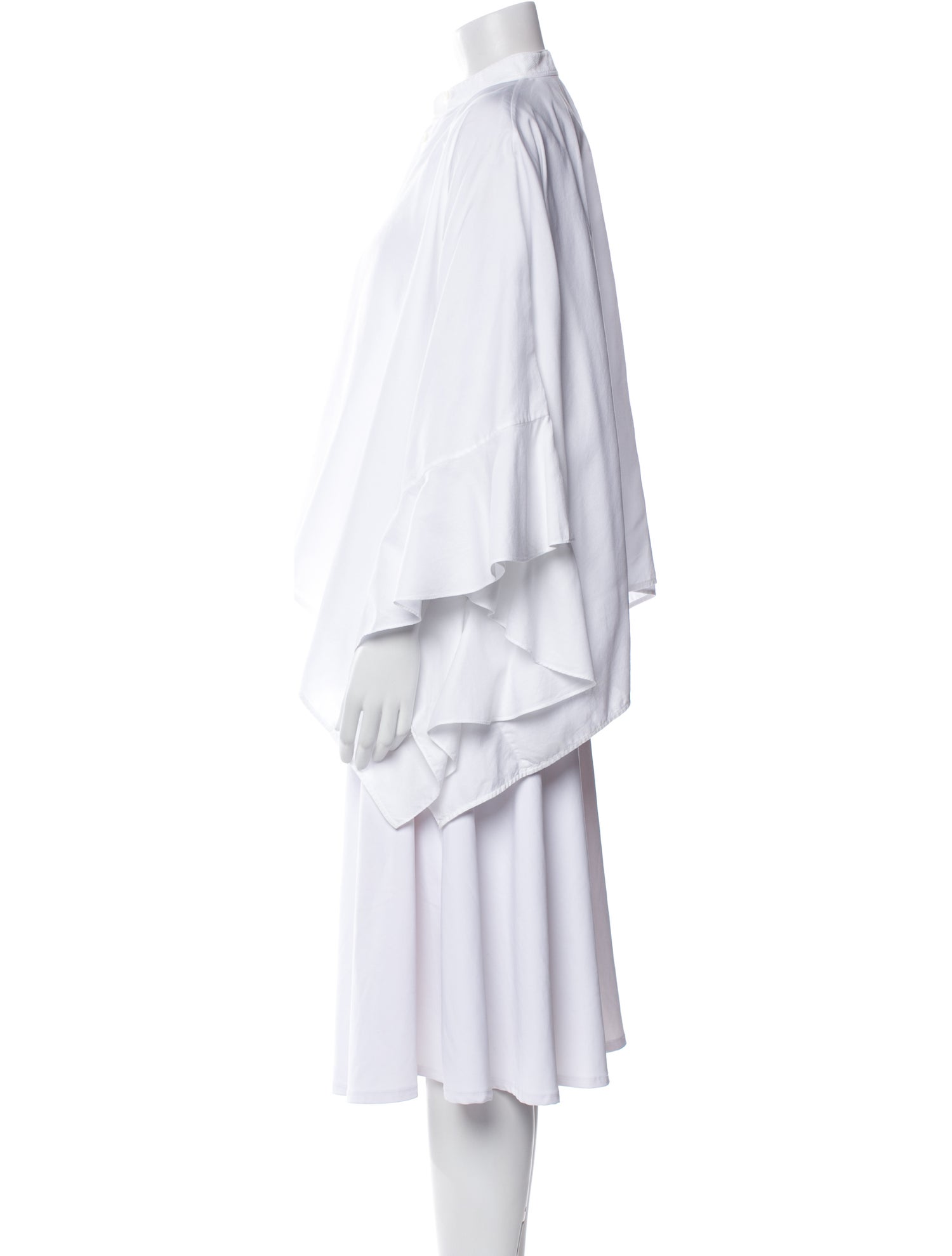 Valentino Mock Neck Long Sleeve Tunic