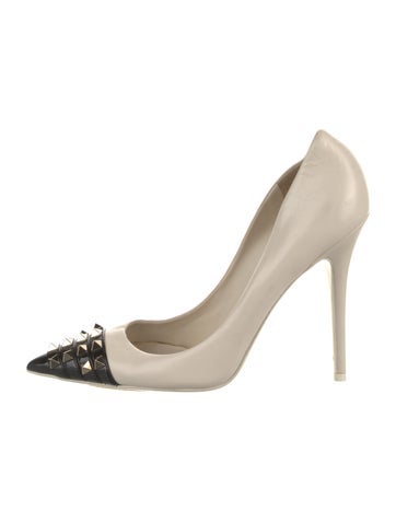 Valentino Pumps Rockstud Accents Leather D'Orsay IT 40 | 10
