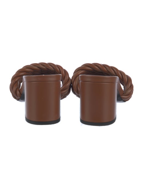 Valentino Leather Slides