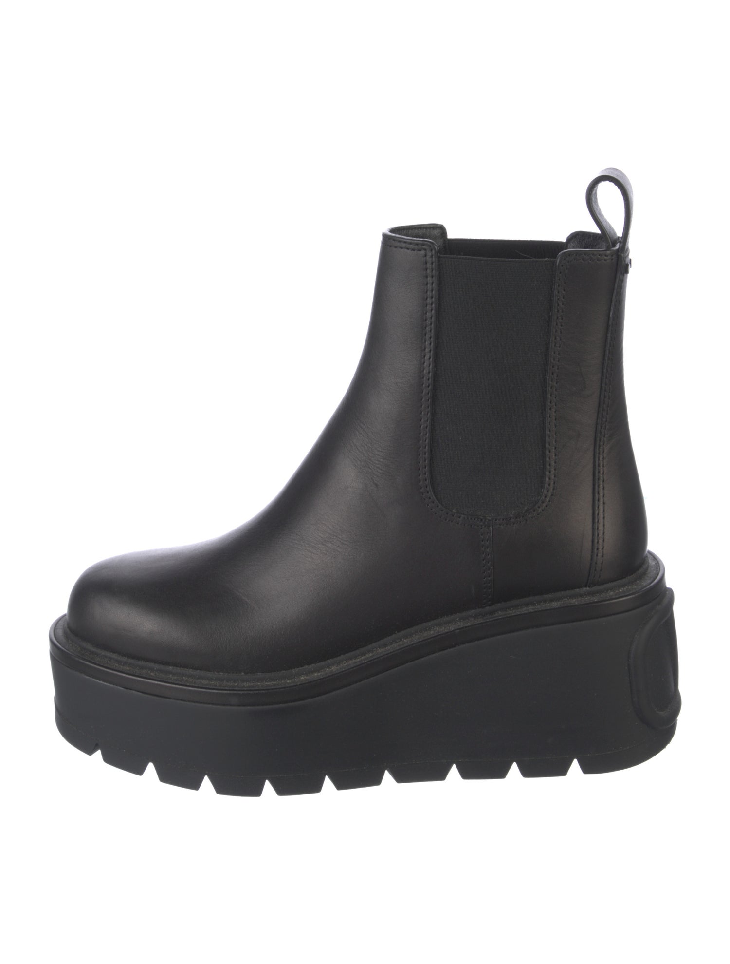 Valentino Leather Chelsea Boots