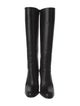 Valentino Rockstud Accents Leather Boots