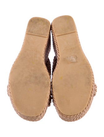 Valentino Rockstud Accents Studded Accents Espadrilles