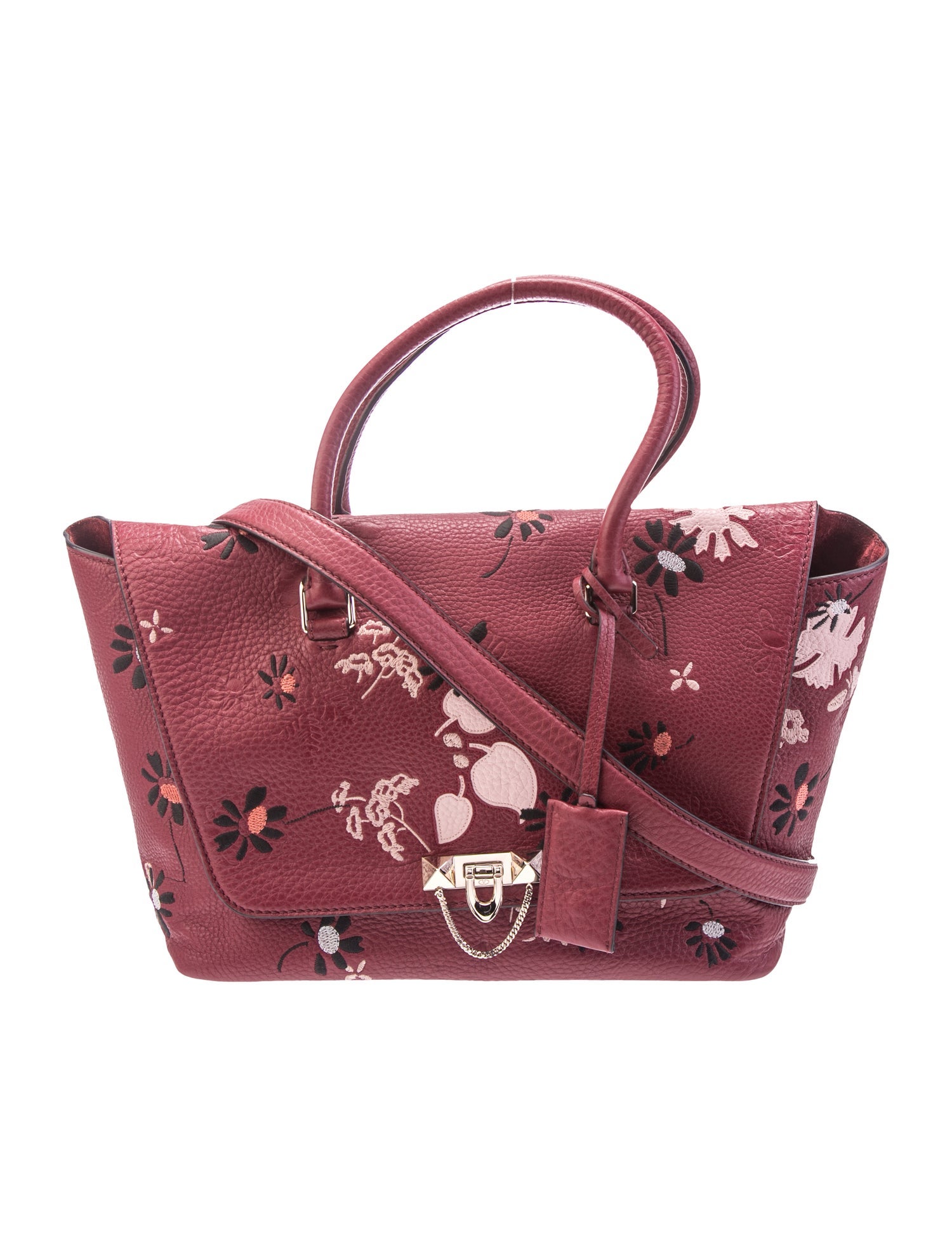 Valentino Rockstud Top Handle Bag