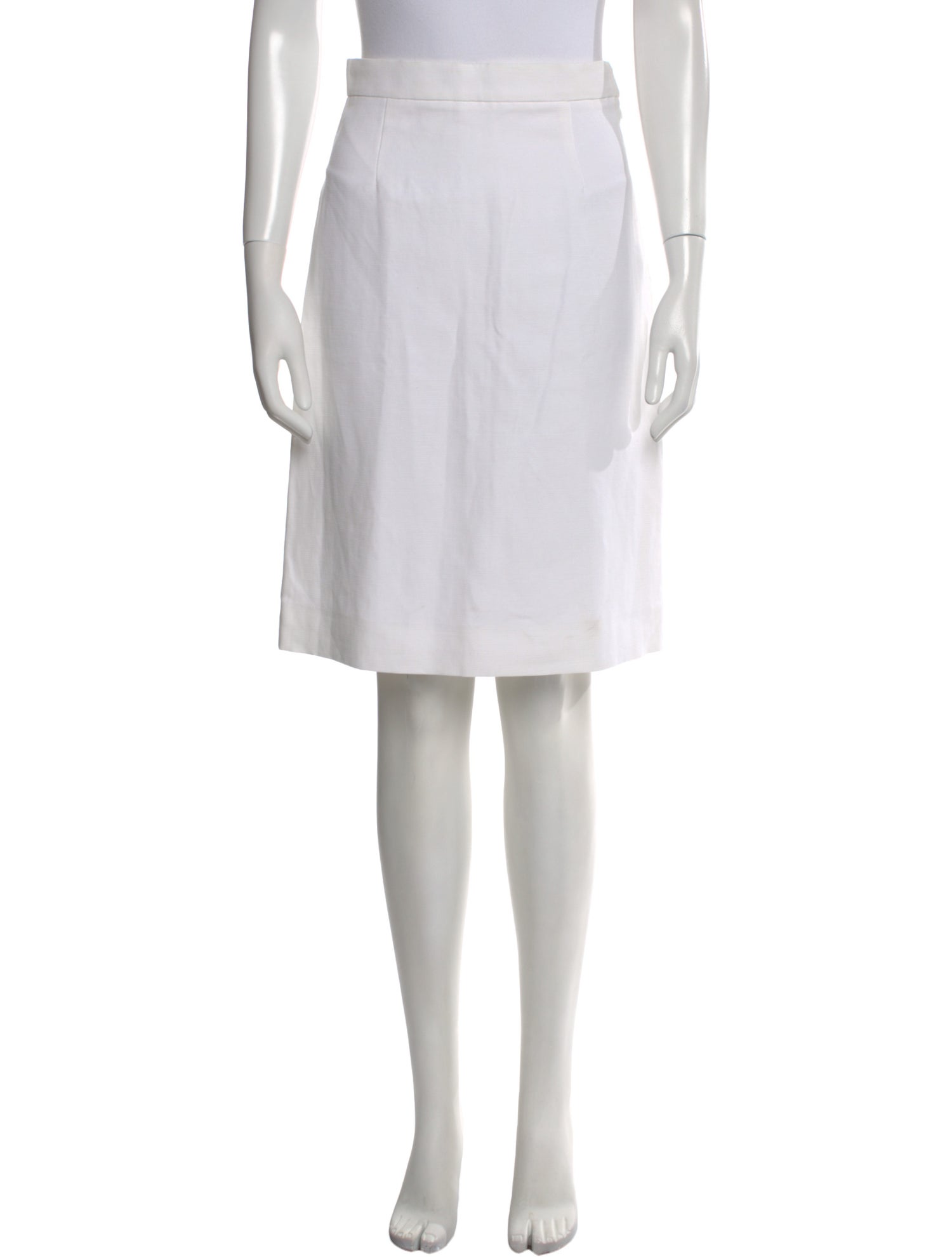 Valentino Linen Knee-Length Skirt