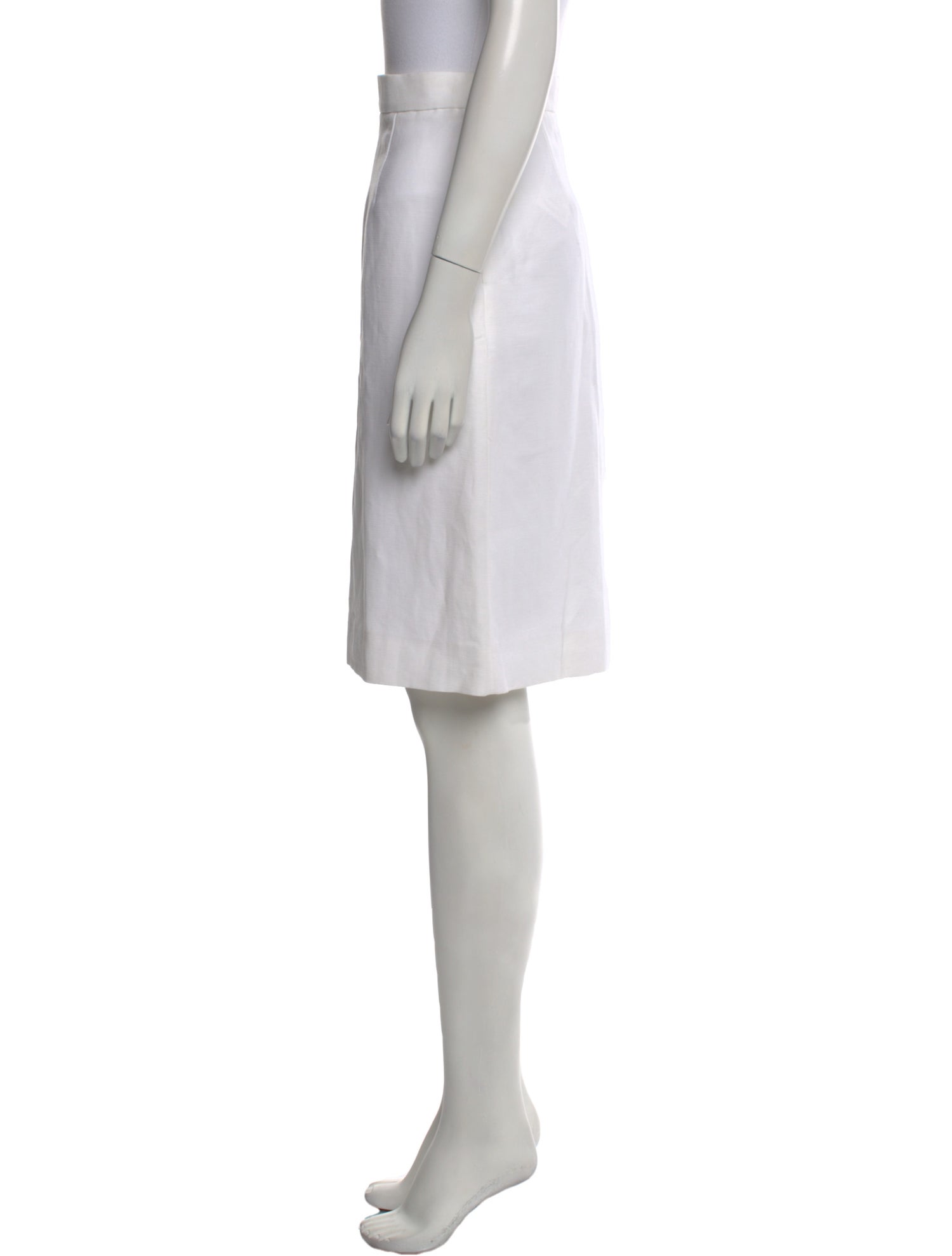 Valentino Linen Knee-Length Skirt