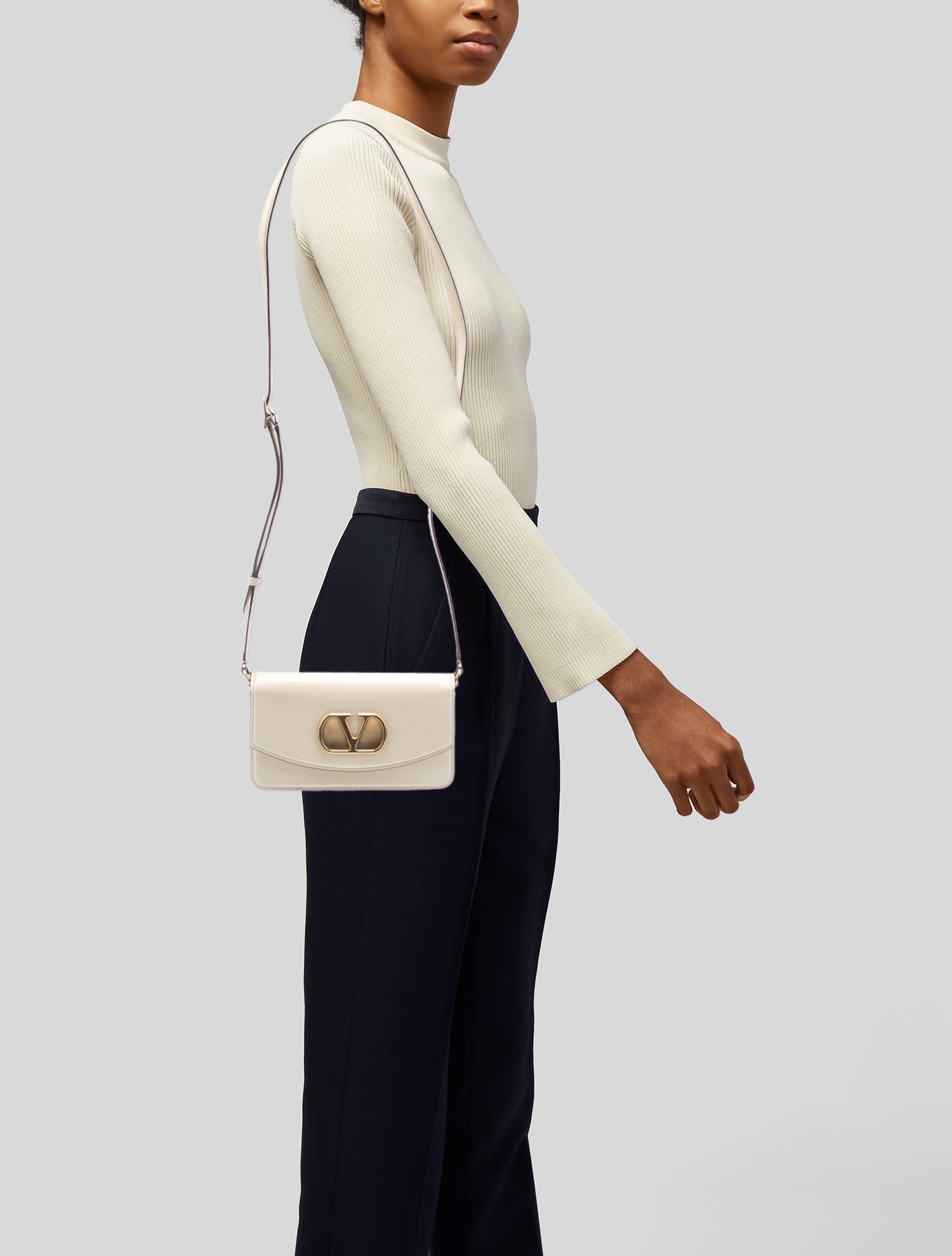 Valentino Leather Crossbody Bag